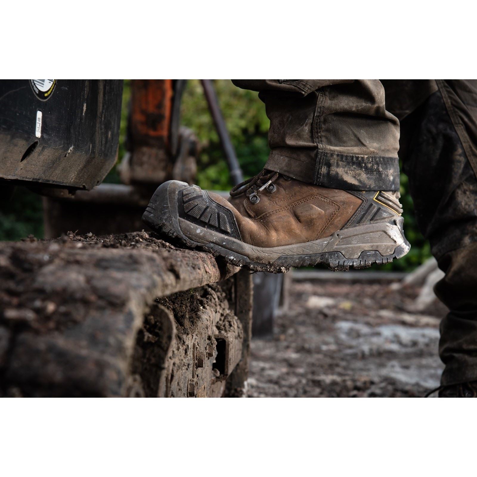 Amblers Safety Bottes De Sécurité En Cuir Marron Quarry