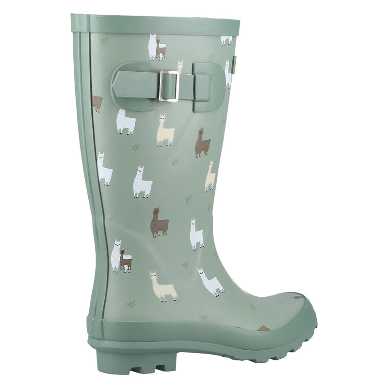 Cotswold Farmyard Junior Bottes En Caoutchouc À Motif Alpaga