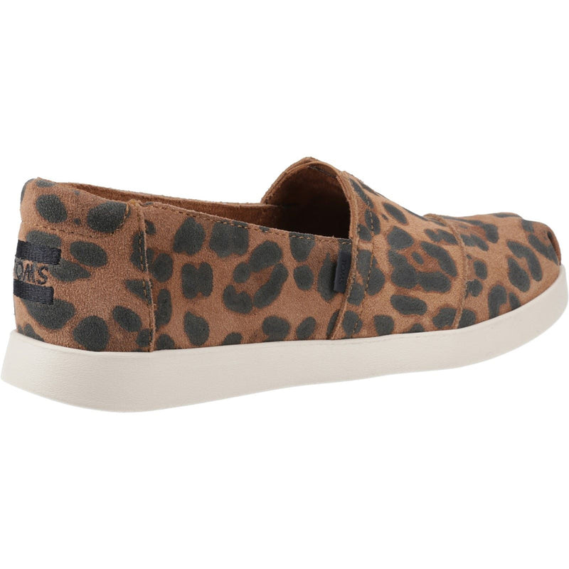 TOMS Alpargata Plus Espadrilles En Cuir Pour Femmes De Couleur Brun Sucre
