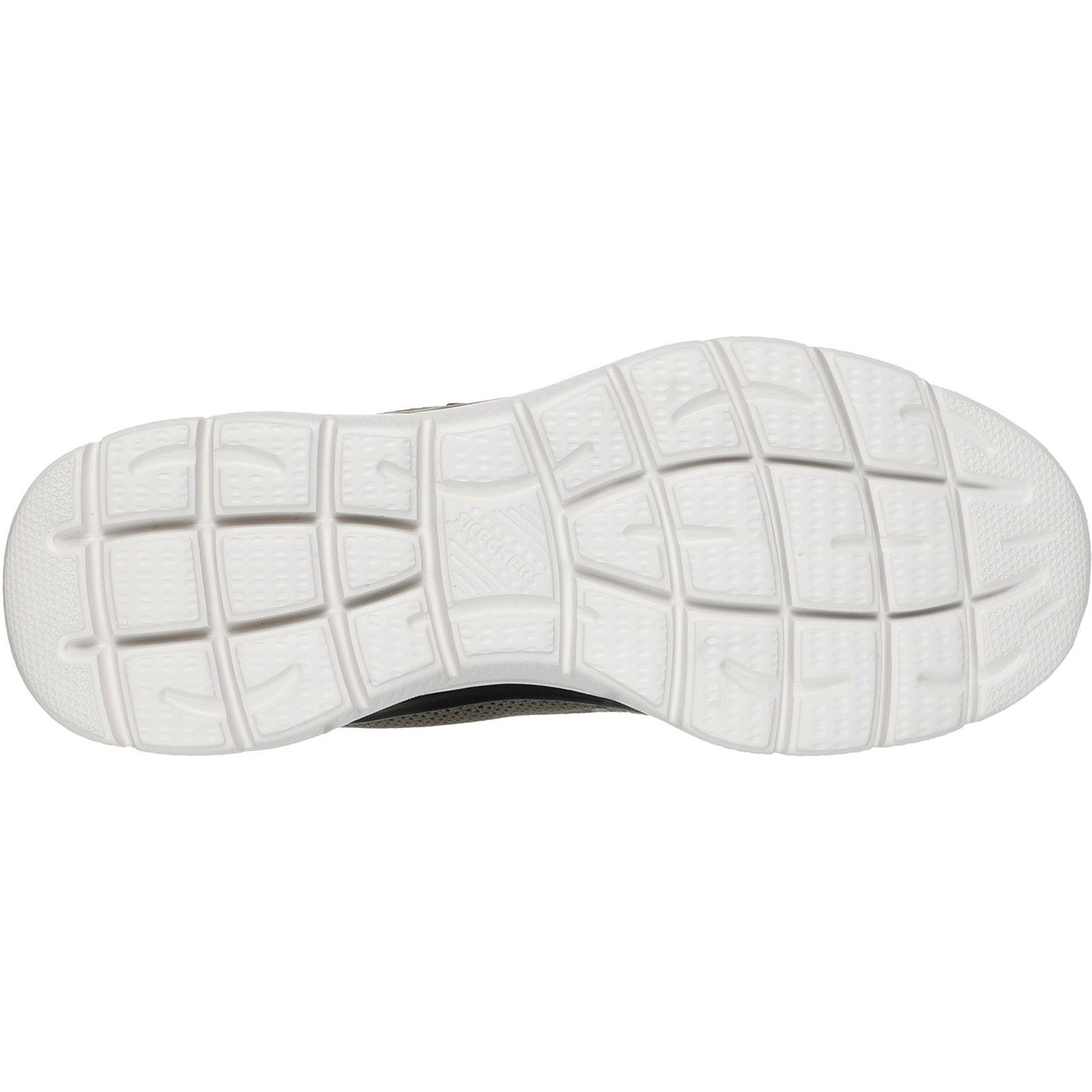 Skechers Summits Leyter Baskets Noires/Olives En Textile Pour Hommes