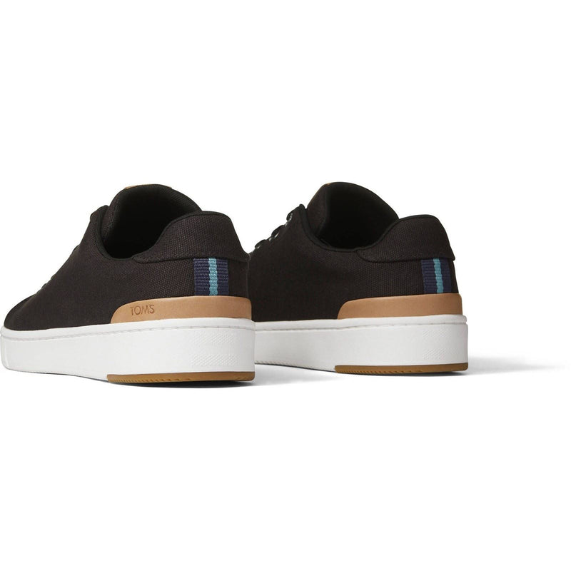 TOMS TRVL Lite 2.0 Low Baskets Noires En Coton À 100% Pour Hommes