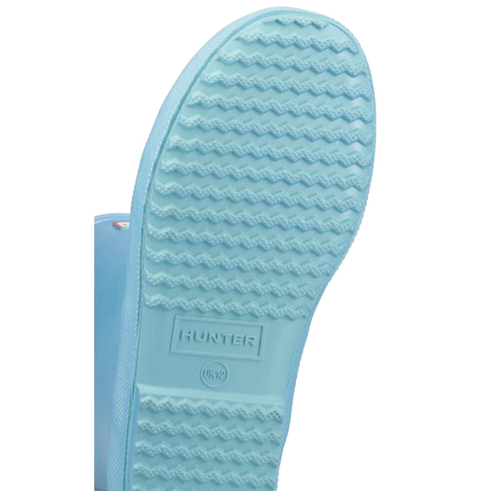 Hunter First Nebula Bottes En Caoutchouc Bleues Pour Piscine