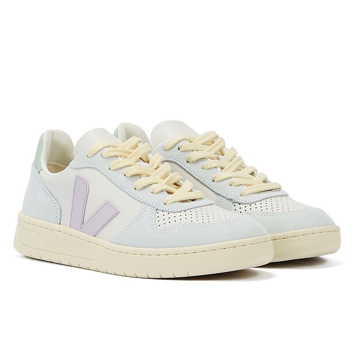 Veja V-10 Baskets Pour Femmes Parme/Menthol