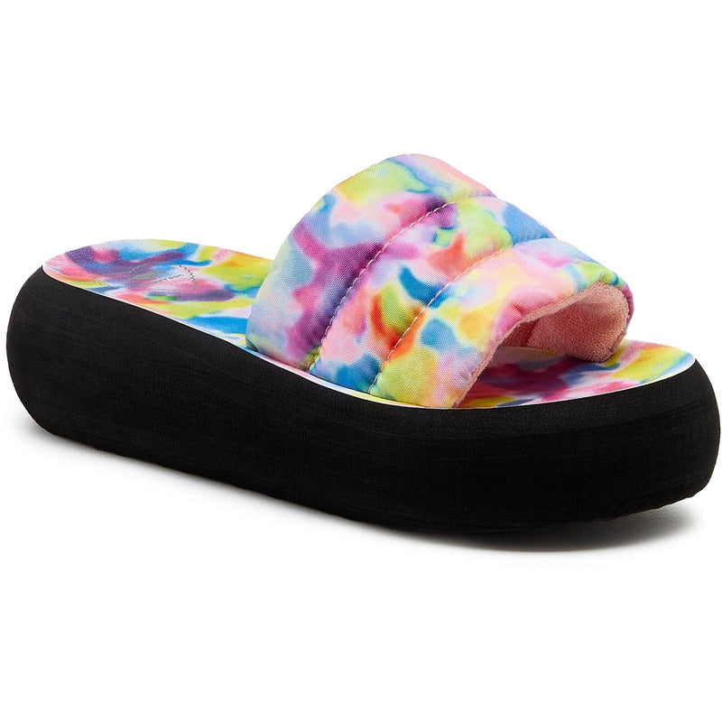 Rocket Dog Splash Loyal Tie Dye Sandales Roses/Multicolores Pour Femmes