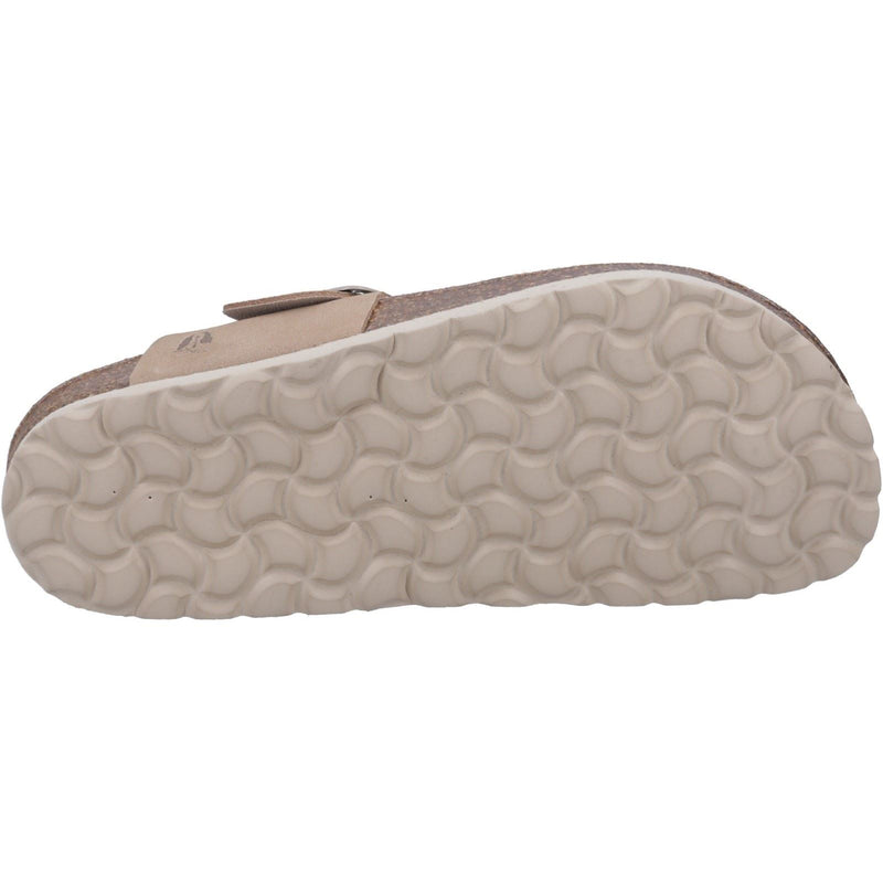 Hush Puppies Billie Sandales Pour Femme En Daim Taupe