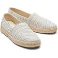 TOMS Alpargata Rope 2.0 Espadrilles En Fog Pour Femmes En 100 % Coton