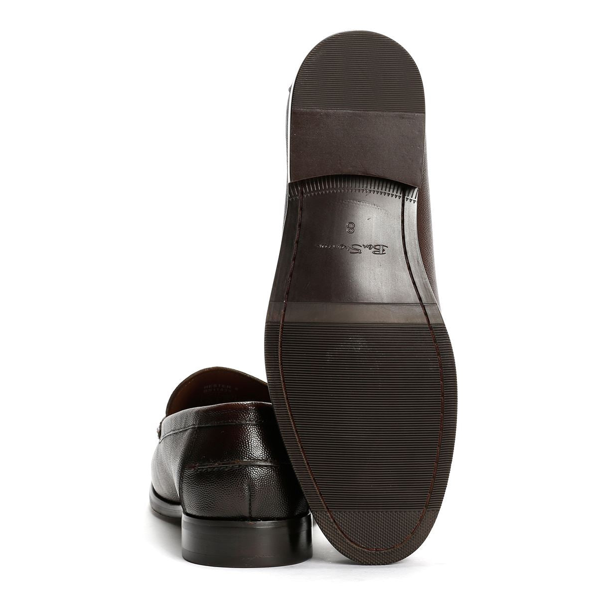 Ben Sherman Hester Mocassins En Cuir Marron Pour Hommes