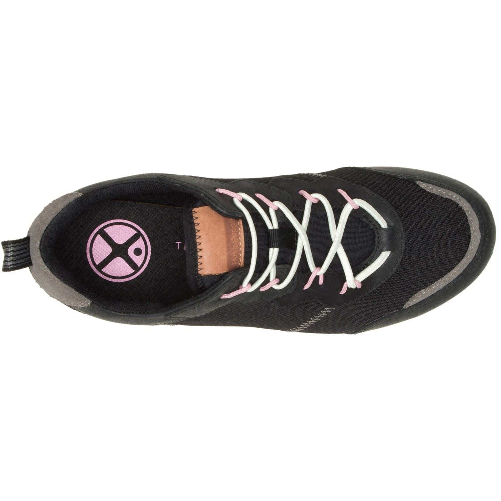 Hush Puppies Elevate Bungee Baskets Noires Pour Femme En Cuir