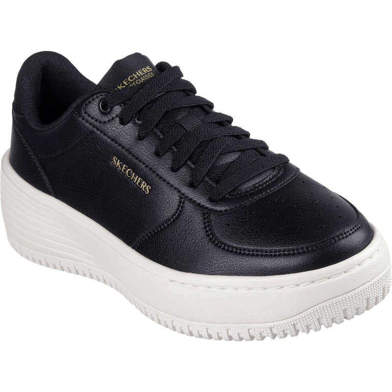 Skechers Grand 92 Be Lifted Baskets Noires Pour Femmes En Matière Synthétique