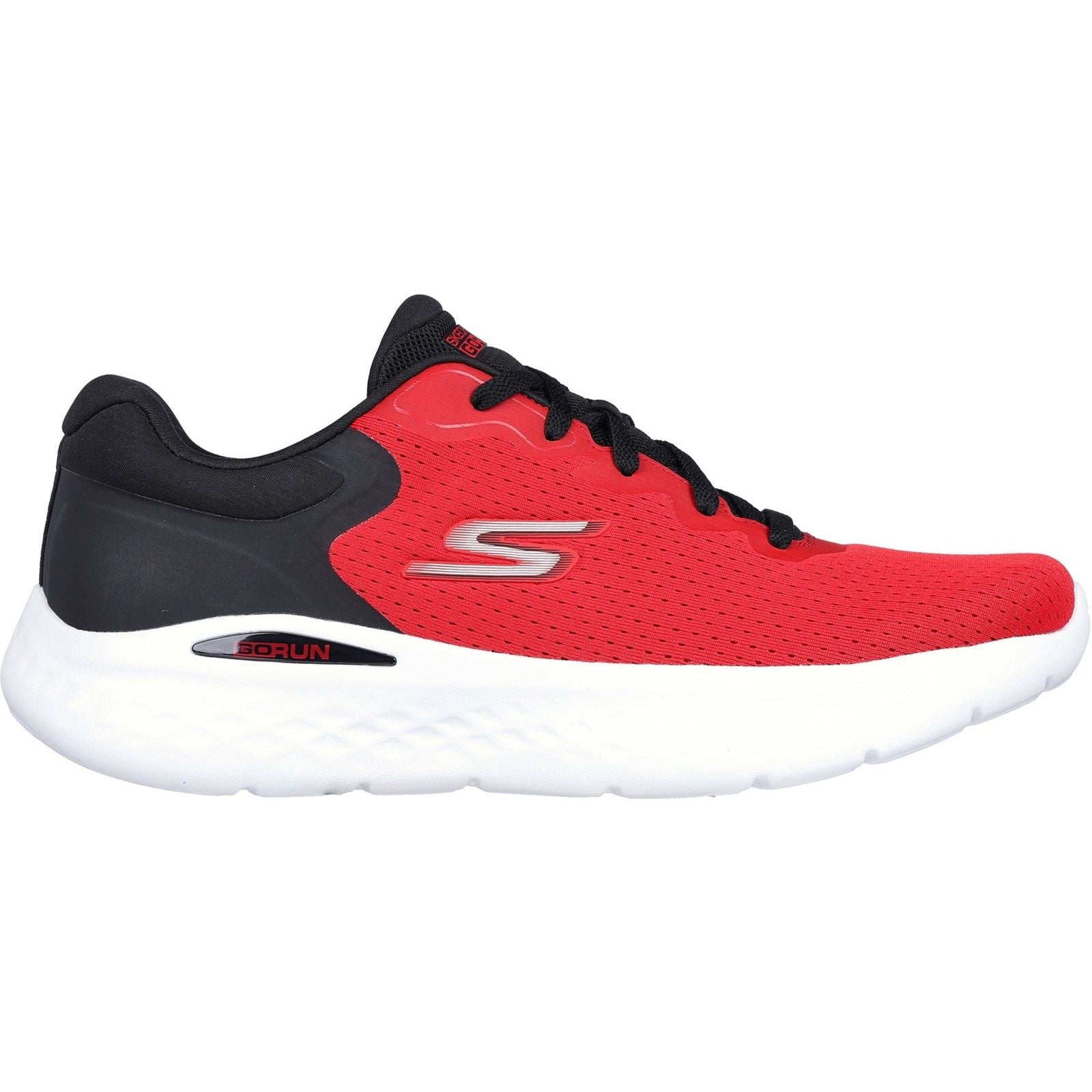 Skechers GO RUN Lite - Anchorage Sneakers En Textile Pour Hommes, Rouge/Noir