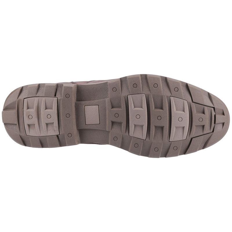 Hush Puppies Tyrone Bottes En Cuir Marron Pour Hommes