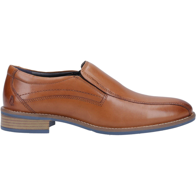 Hush Puppies Donovan Chaussures À Enfiler En Cuir Pour Hommes Couleur Fauve