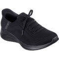 Skechers Ultra Flex 3.0 Brilliant Sneakers Noires Pour Femmes En Textile
