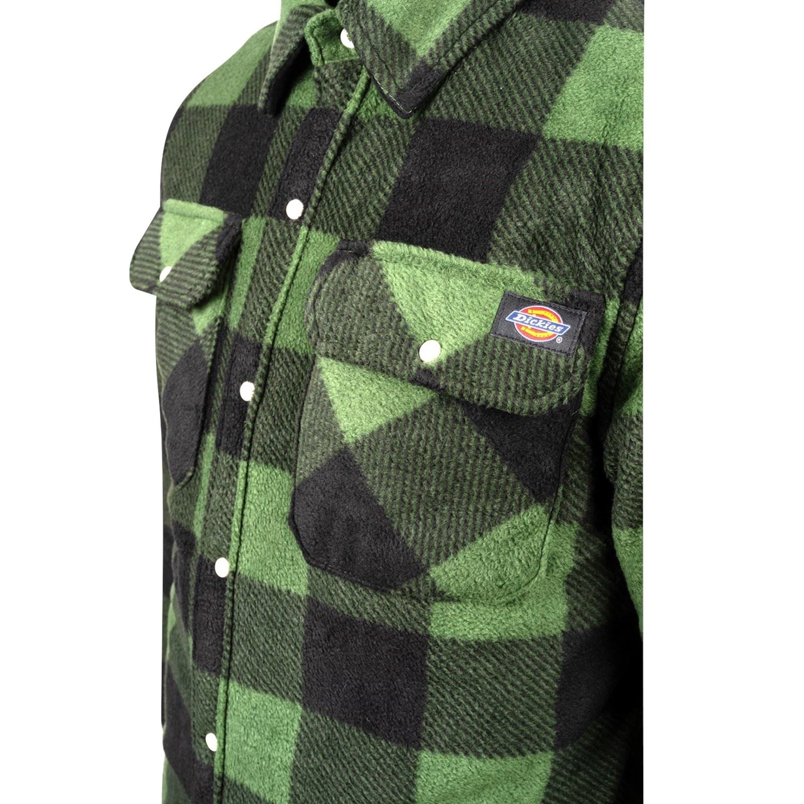 Dickies Portland Chemise Décontractée Verte Pour Homme En Polyester