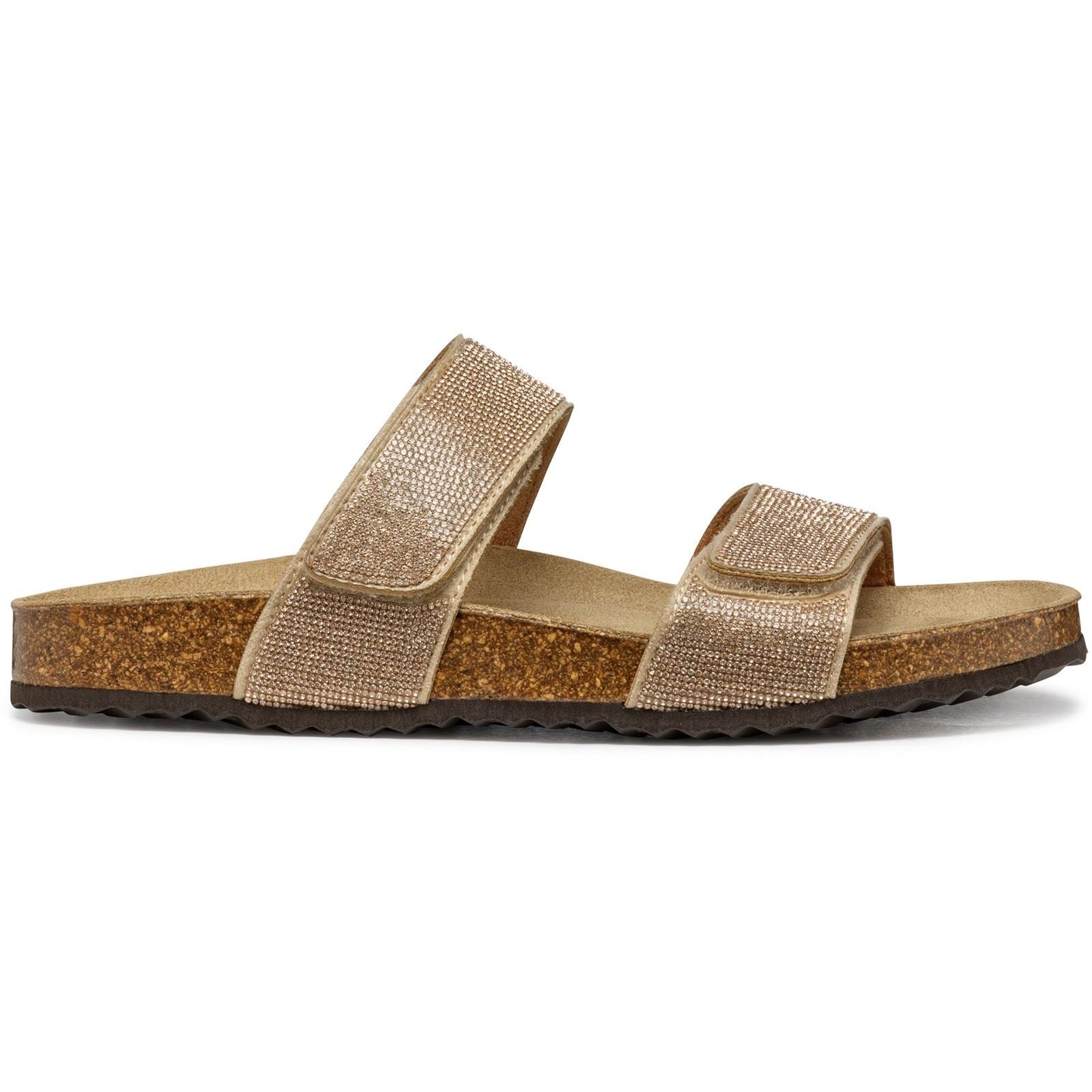Geox D BRIONIA R Sandales Pour Femmes En Or Rose