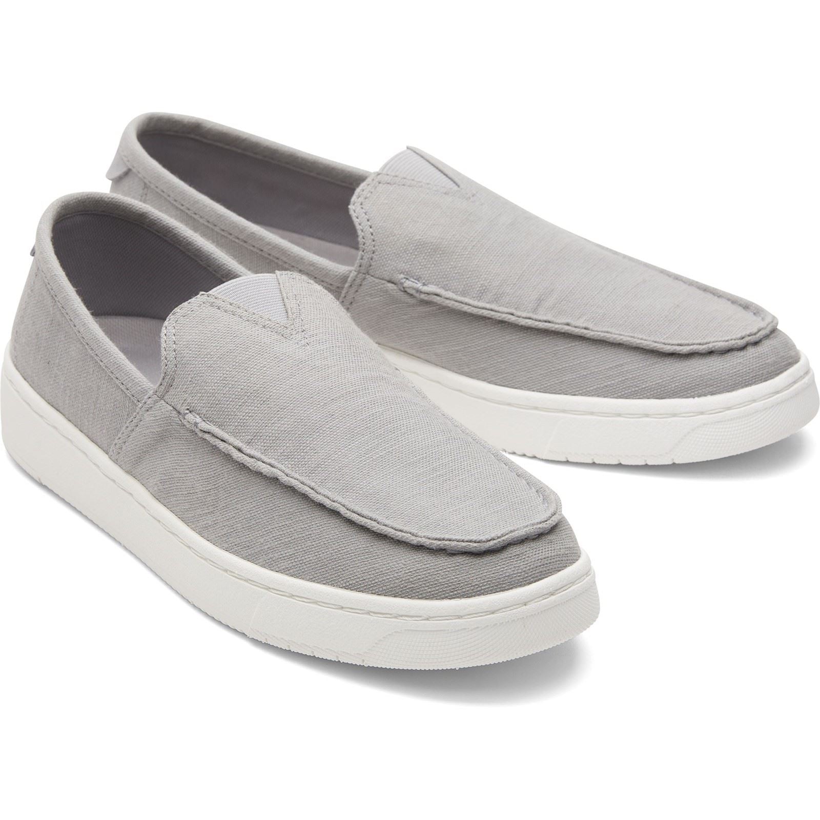 TOMS TRVL Lite Espadrilles Ultimes Grises Pour Hommes En Coton À Cent Pour Cent