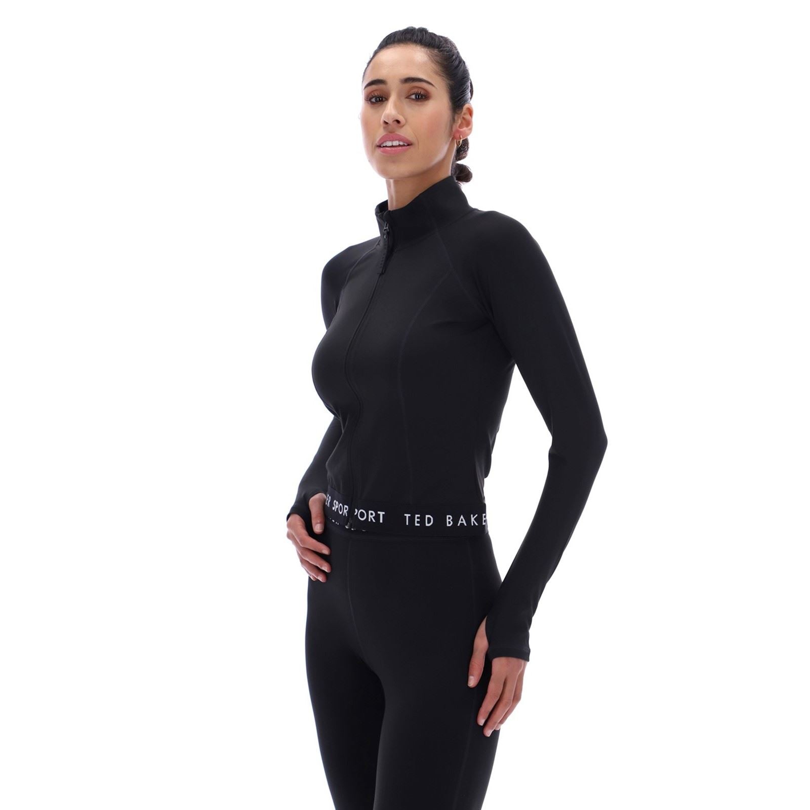 Ted Baker MARIE TBWJA2530 Vestes De Sport Noires Pour Femmes