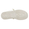 HEYDUDE Wally Canvas Chaussures Bateau Blanches En Coton 100% Pour Hommes