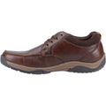 Hush Puppies Derek Chaussures Pour Hommes En Cuir À Lacets Couleur Café