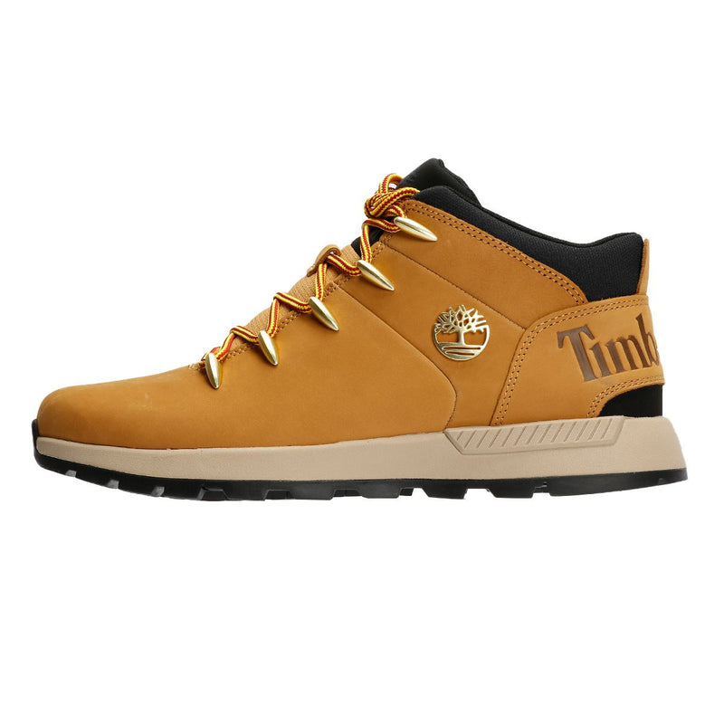 Timberland Sprint Trekker Baskets Jaunes En Cuir Pour Homme