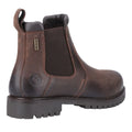Cotswold Pamington Bottes Chelsea Plates Pour Femmes En Cuir Marron