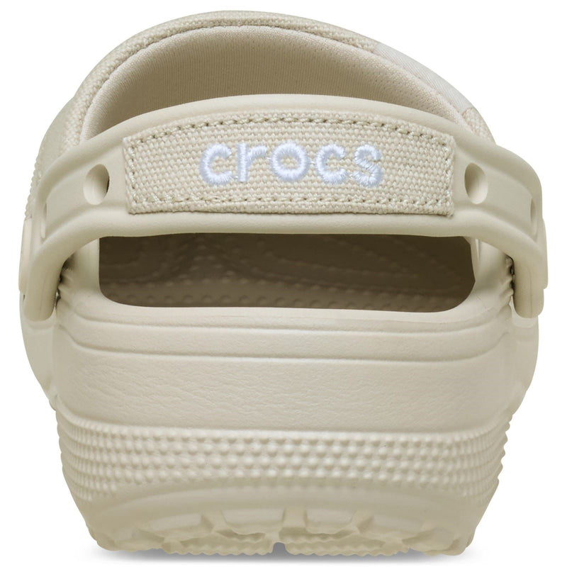 Crocs Classic Crafted Cotton Stucco Sabots