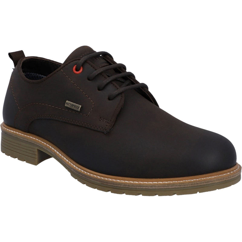 Hunter Jura Chaussures En Cuir Marron À Lacets Pour Homme
