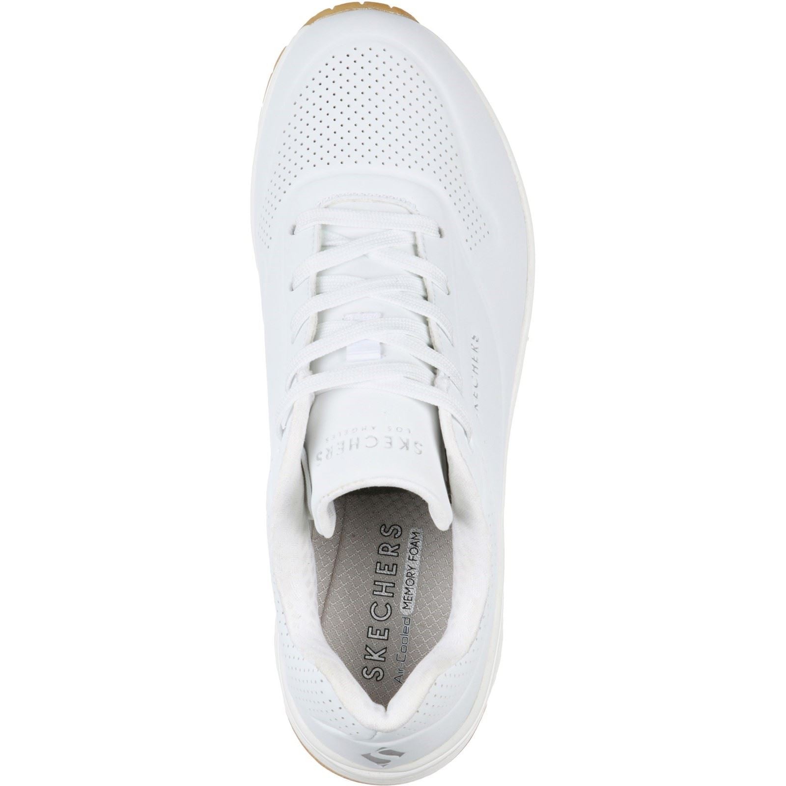 Skechers Uno Stand on Air Baskets Blanches Pour Femmes En Matière Synthétique