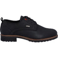 Hunter Jura Chaussures En Cuir Noir À Lacets Pour Hommes
