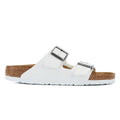 Birkenstock Arizona Birko Flor Sandales Blanches