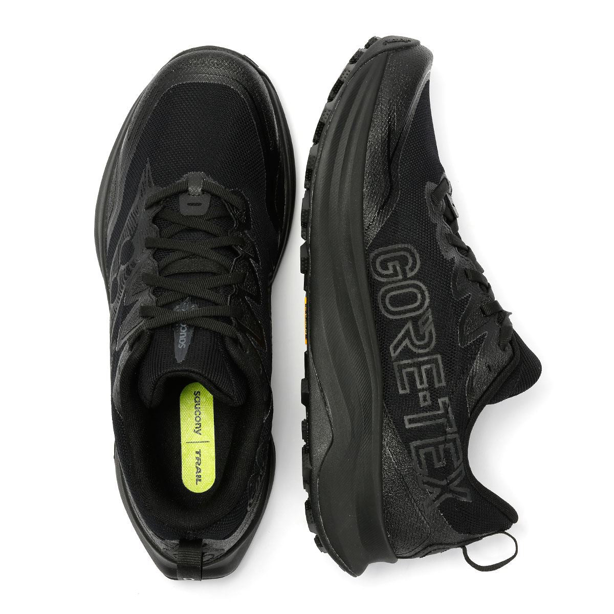 Saucony Peregrine 16 GTX Baskets Noires Pour Hommes