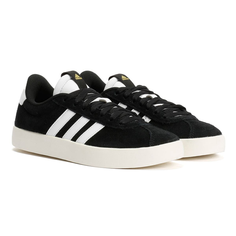 Adidas VL Court 3.0 Baskets Noires En Cuir Pour Femmes