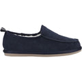 Hush Puppies Charles Chaussons Navy Pour Homme En Suède