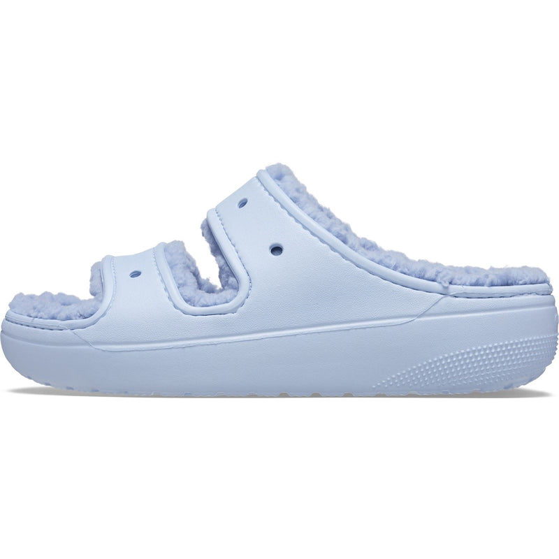 Crocs Classic Cozzzy sandales thermoplastiques pour femmes en calcite bleue