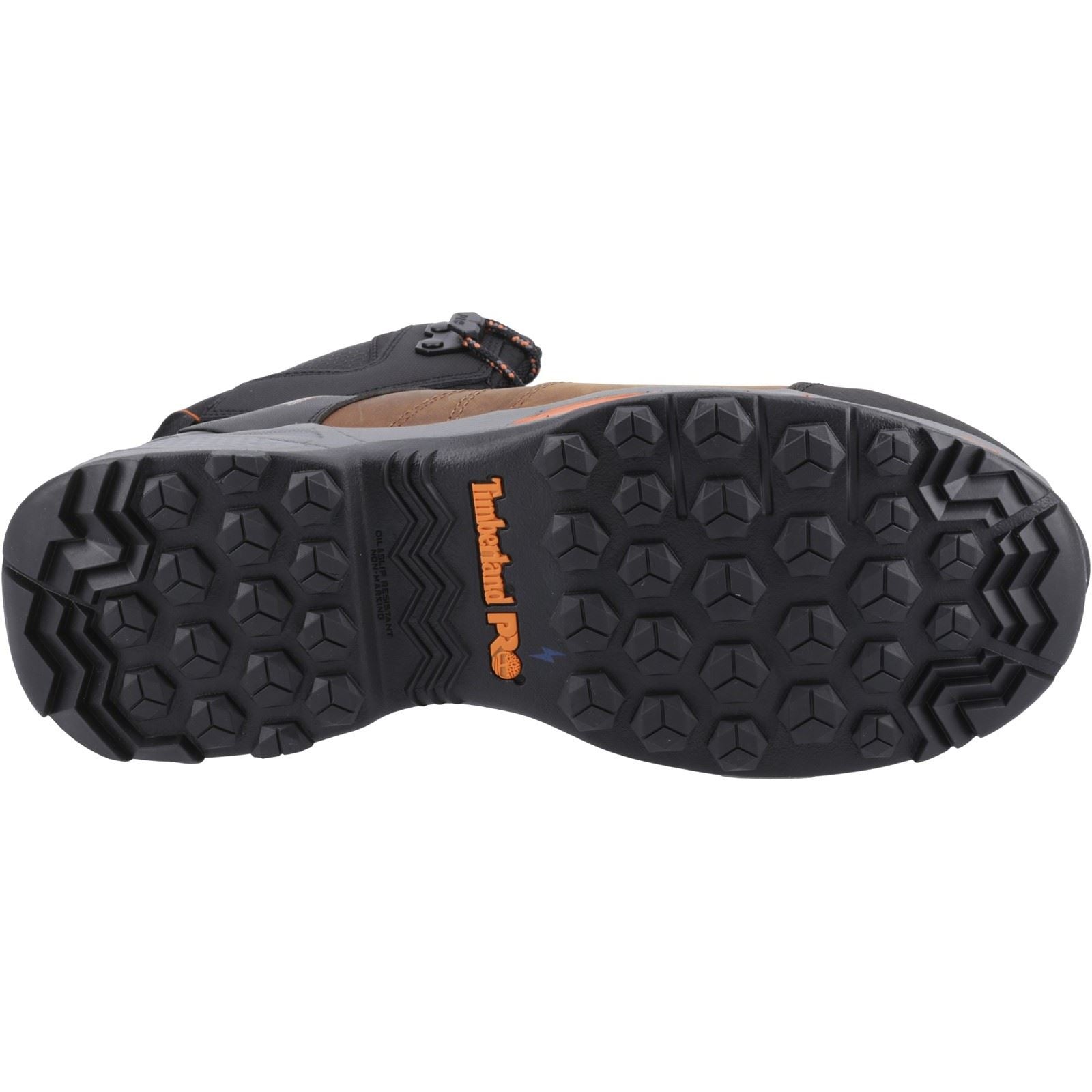 Timberland Pro Bottes De Sécurité En Cuir Marron Switchback
