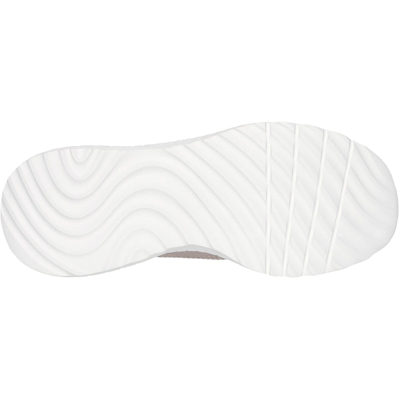 Skechers BOBS Sport Squad Chaos Baskets Pour Femmes En Textile Taupe