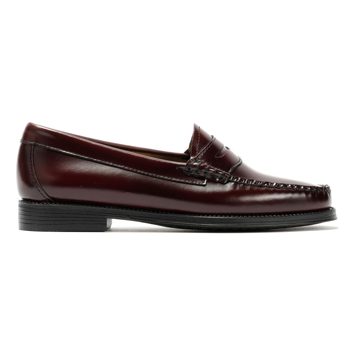 G. H. Bass Weejun II Mocassins Rouges En Cuir Pour Femmes
