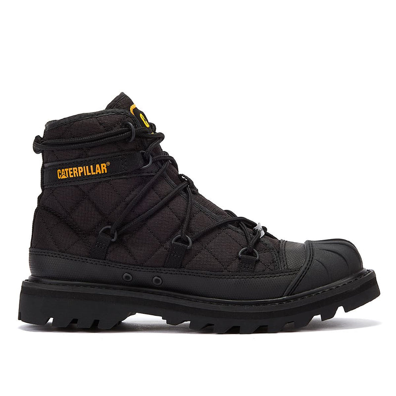 Caterpillar Bottes Noires Alt À Lacets Omaha