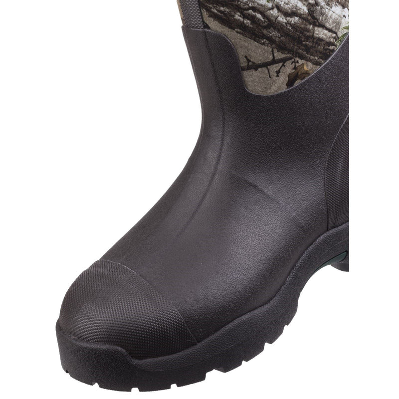 Muck Boots Derwent II Bottes En Caoutchouc Noires/Bark Wellington