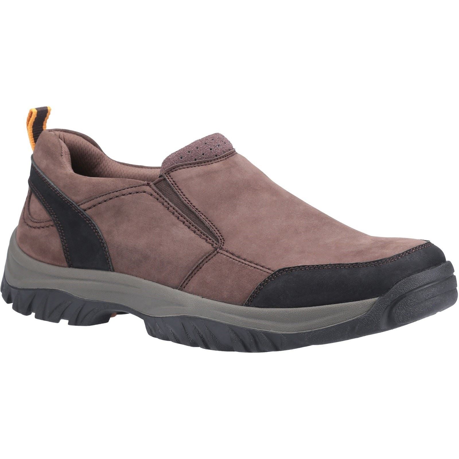 Cotswold Boxwell Mocassins Marron En Cuir Pour Hommes