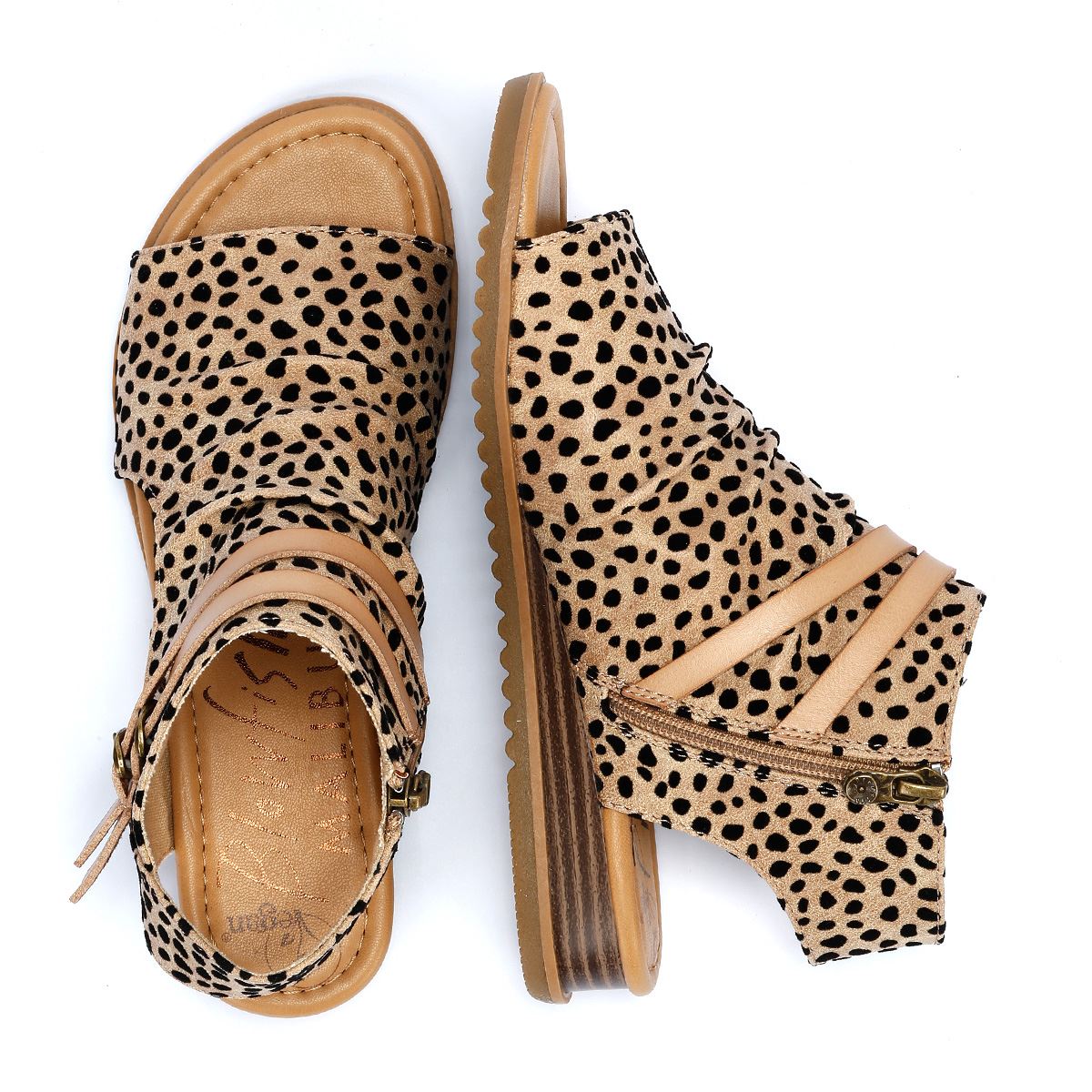 Blowfish Malibu Butterfly Pixie Sandales Léopard Pour Femmes