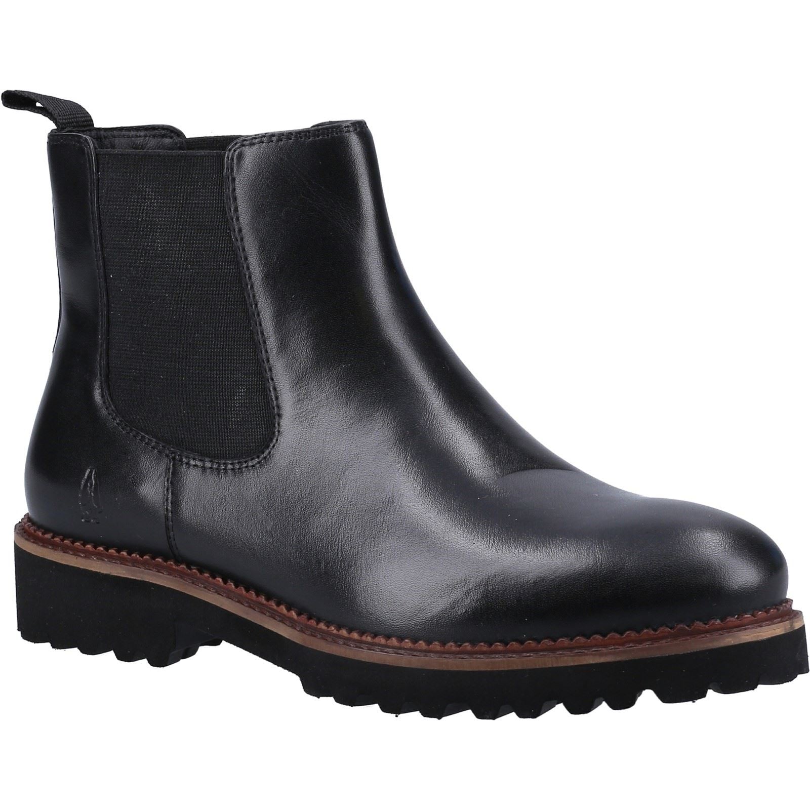 Hush Puppies Gwyneth Chelsea Bottes En Daim Noir Pour Femmes
