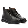 H By Hudson Carlo Leather Men's Black Boot