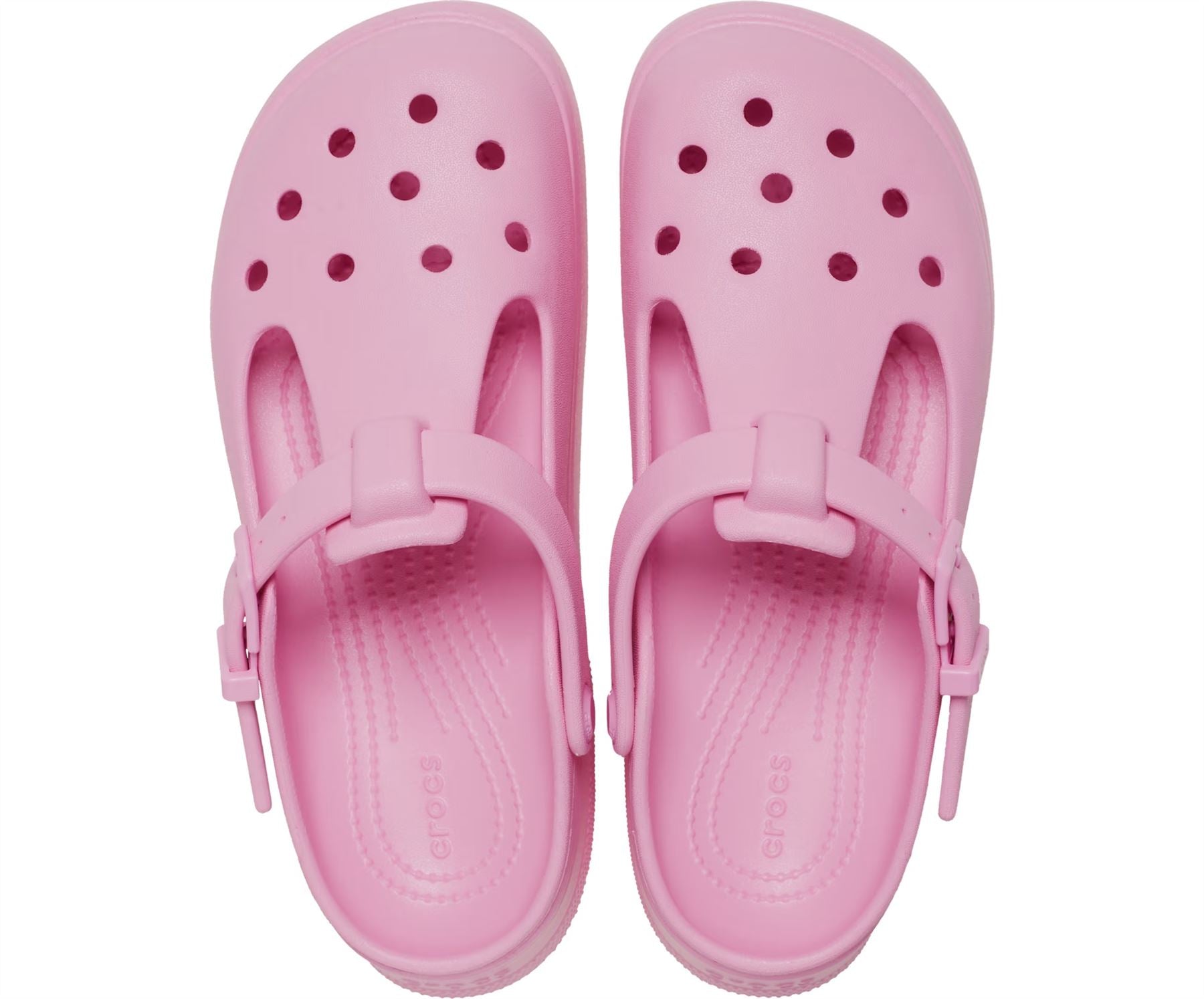 Crocs Classic Mary Jane Chaussures Roses Pour Femmes