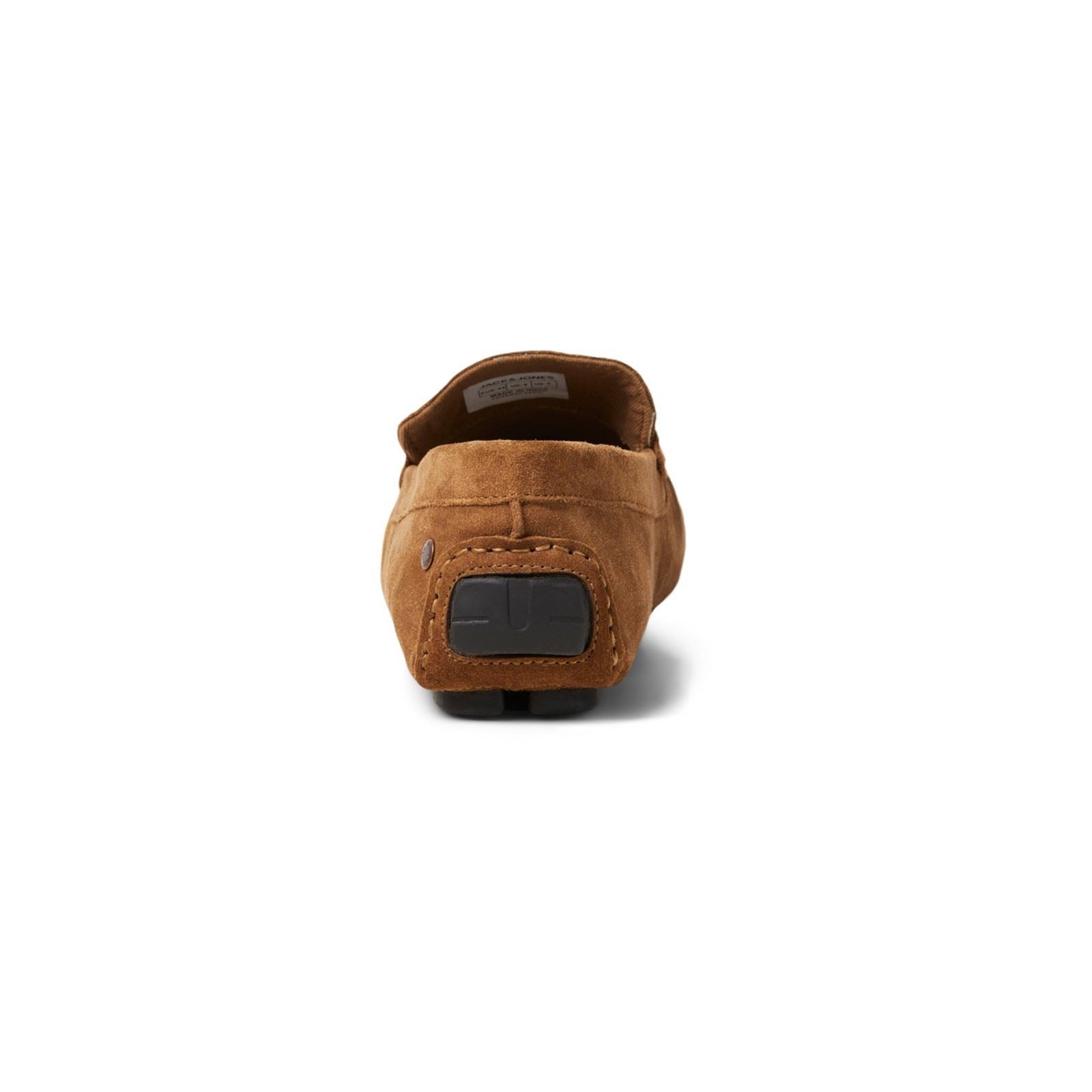 Jack & Jones Jensen Chaussures Mocassins Cognac Pour Homme En Suède