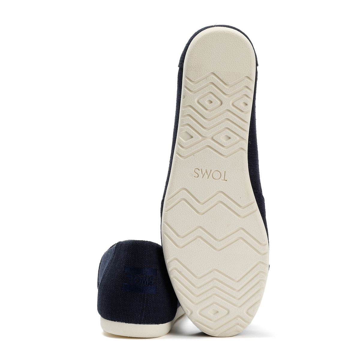 TOMS Alpargata Ballet Espadrilles Bleu marine En Toile Pour Femmes