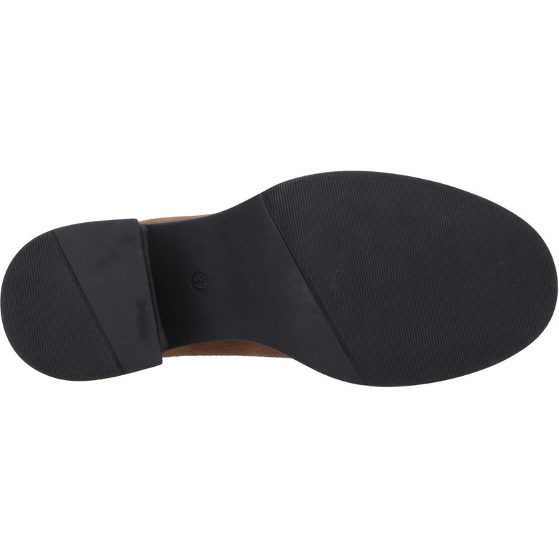 Hush Puppies Adelaide Femmes Suède Mocassins Beige