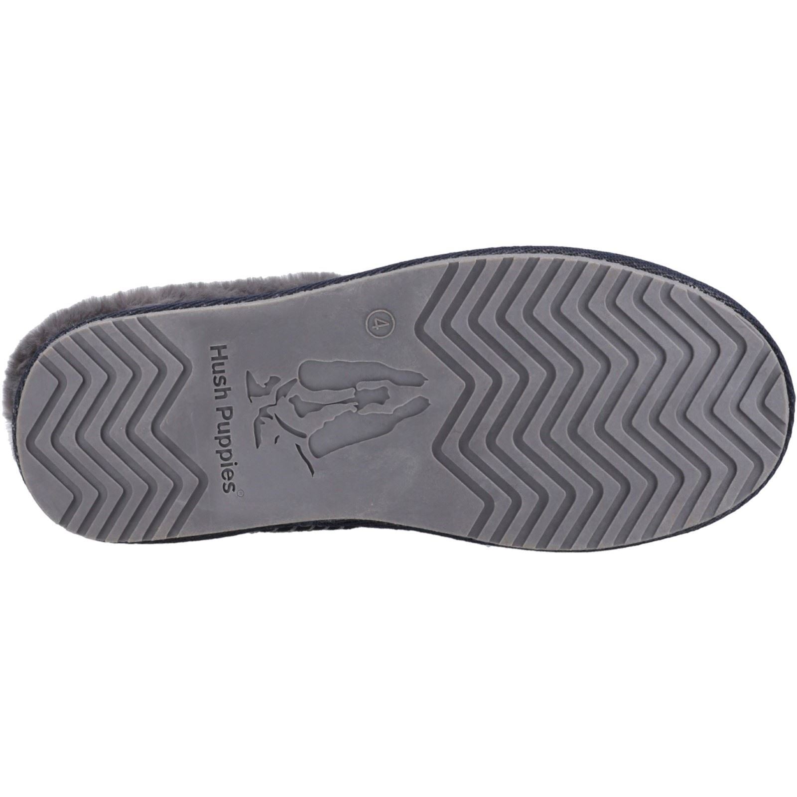 Hush Puppies Anika Chaussons Pour Femme En Suède Marine