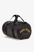 Fred Perry Tonal Classic Barrel Sac Croisé Noir/Or En Polyester
