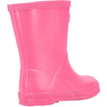Hunter Kids First Matte Bottes En Caoutchouc Rose Vif